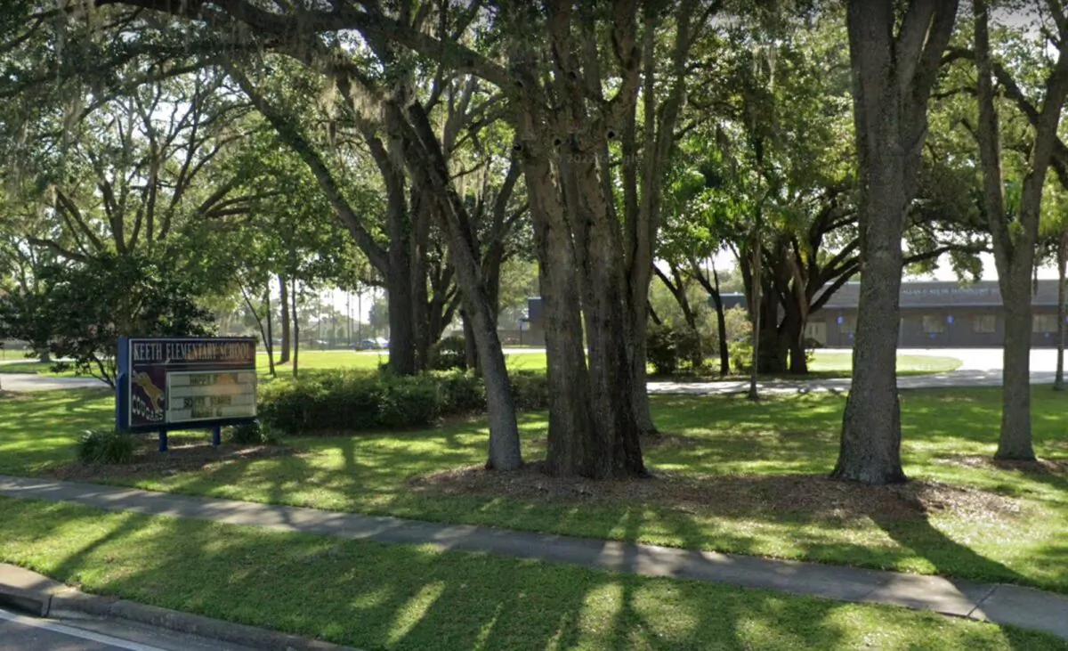 Keeth Elementary School, Winter Springs, Florida. (Google Maps, Screenshot via The Epoch Times)