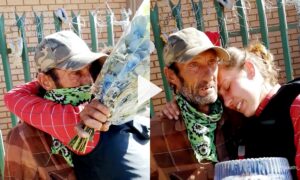 Homeless Man Surprises His Daughter on Her Birthday