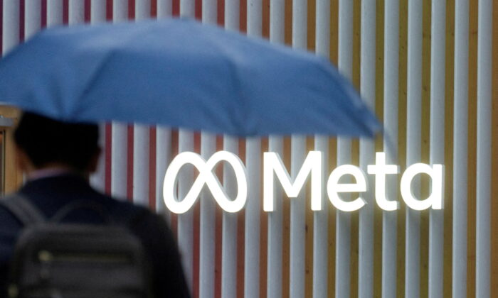 2022 年 5 月 22 日在瑞士达沃斯看到 Meta Platforms 的标志。（档案照片）
