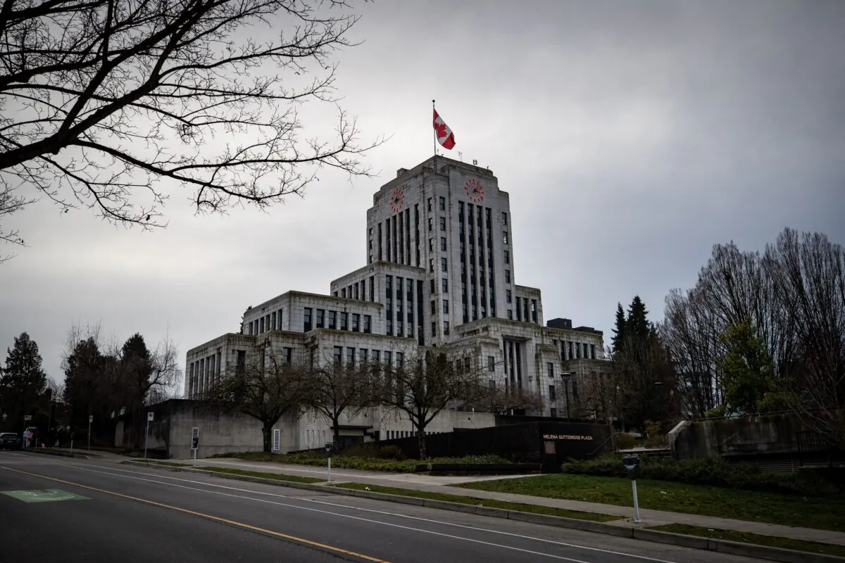 Vancouver City Hall in a file photo. (The Canadian Press/Darryl Dyck)