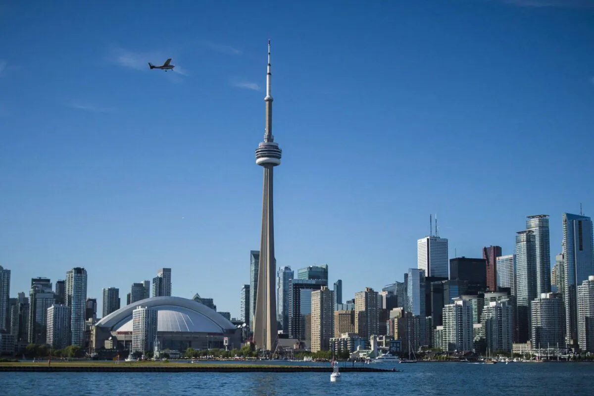 The Toronto skyline in a file photo. (The Canadian Press/Tijana Martin)