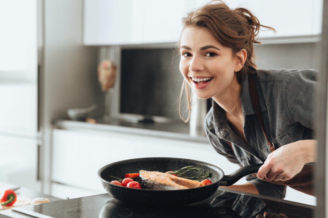 Marine-based omega-3 fats found in fatty cold-water fish that are low in environmental toxins—such as wild Alaskan salmon are important anti-inflammatories. (Shift Drive/Shutterstock)