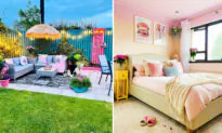 Woman Paints Her Plain Home With Vibrant Colors, Transforming It for Less Than $10,000