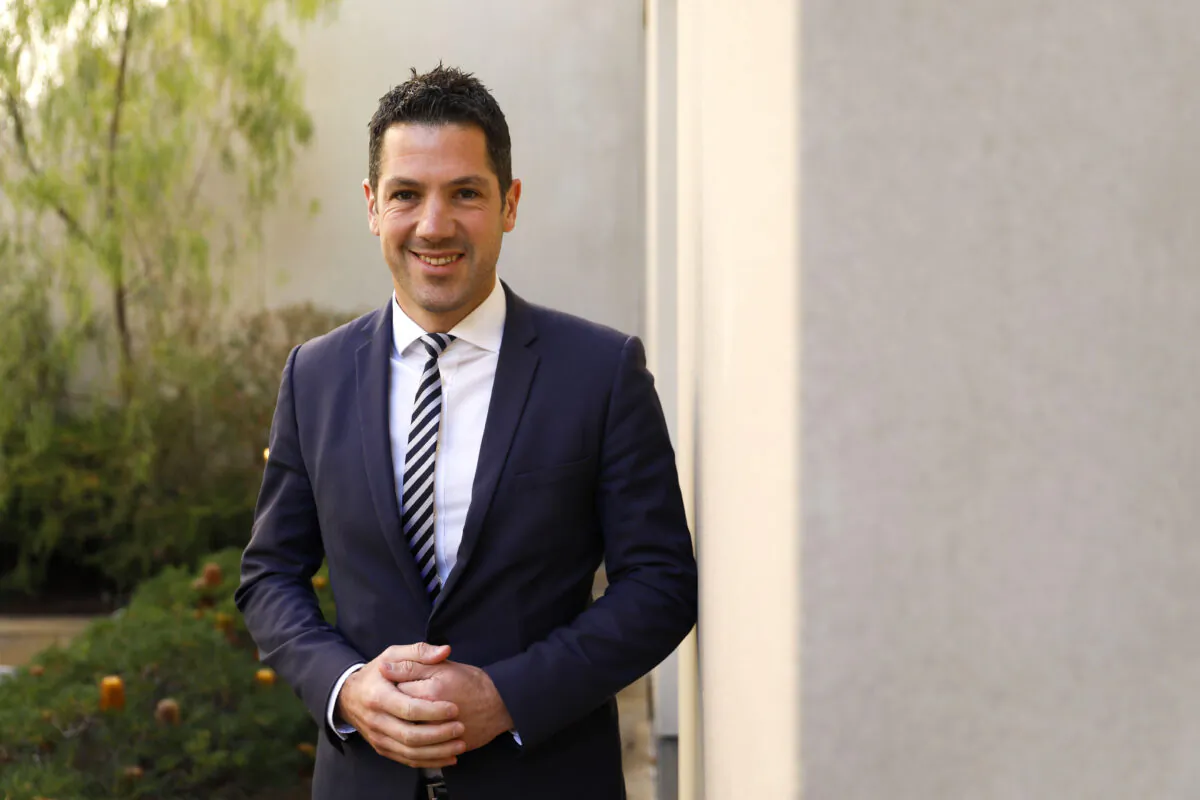 Newly elected Liberal Senator from South Australia Alex Antic poses for a photo at Parliament House in Canberra, Thursday, June 27, 2019. (AAP Image/Sean Davey) NO ARCHIVING