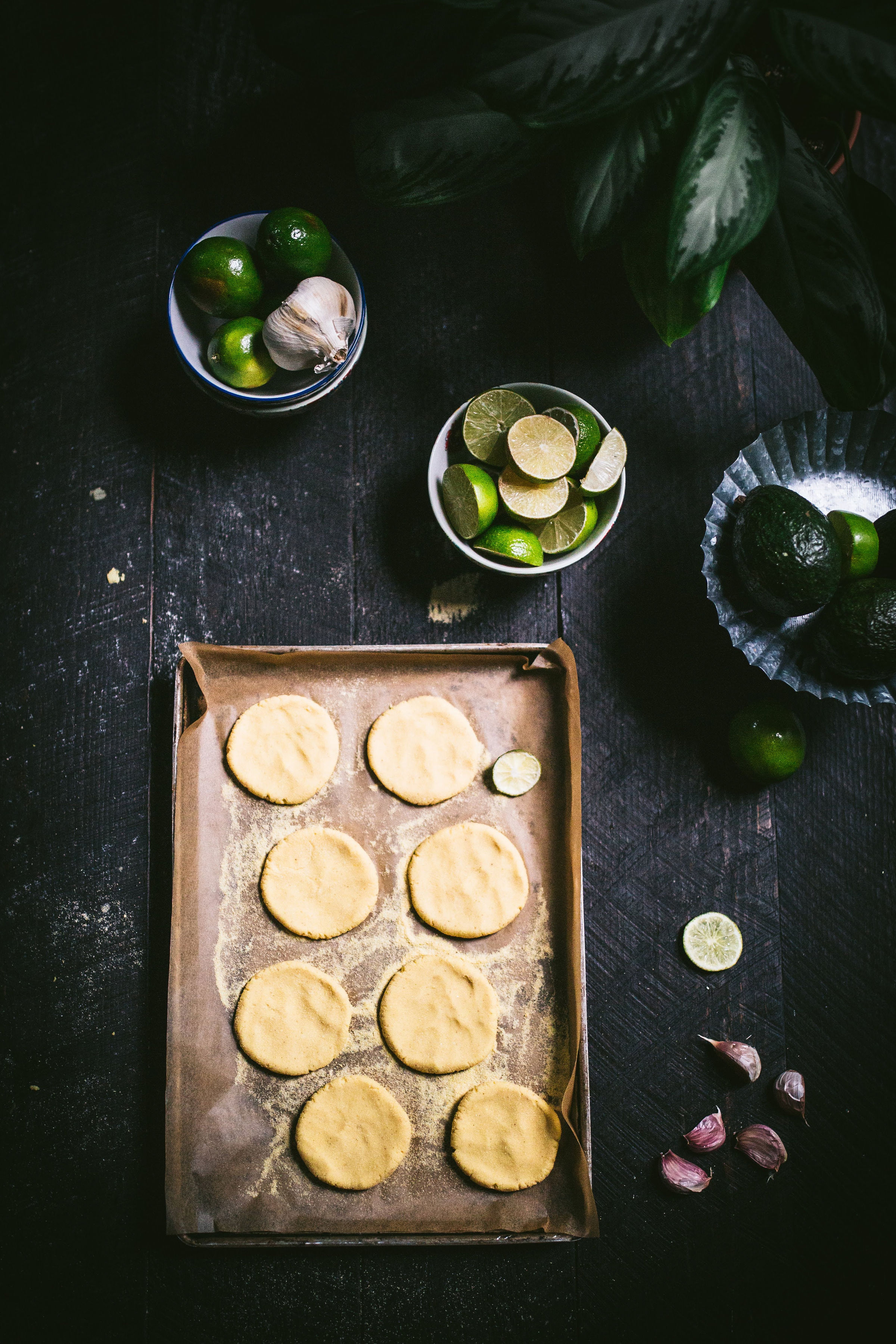 Arepas shaped
