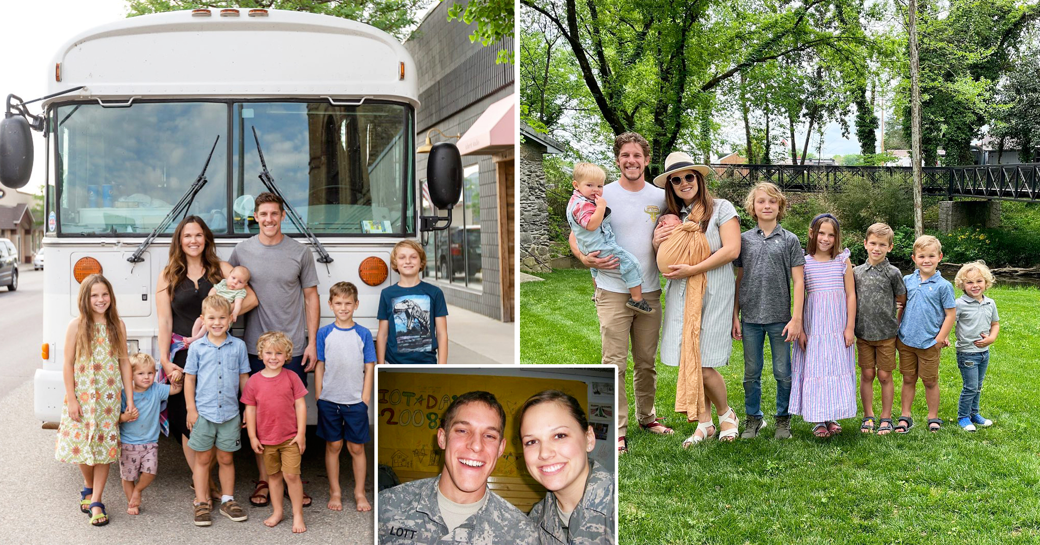 Ex-Combat Veterans Travel US in Renovated Bus, 'Roadschooling' Their 7 Children Along the Way - Vimarsana News