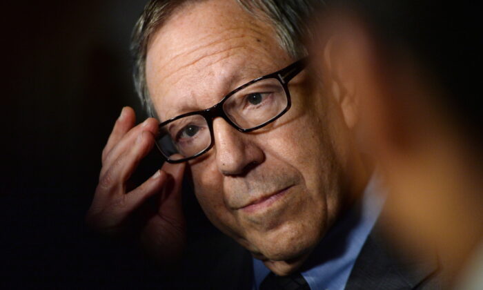 Liberal MP Irwin Cotler holds a press conference in the House of Commons foyer in Ottawa on March 26, 2015. (The Canadian Press/Sean Kilpatrick)