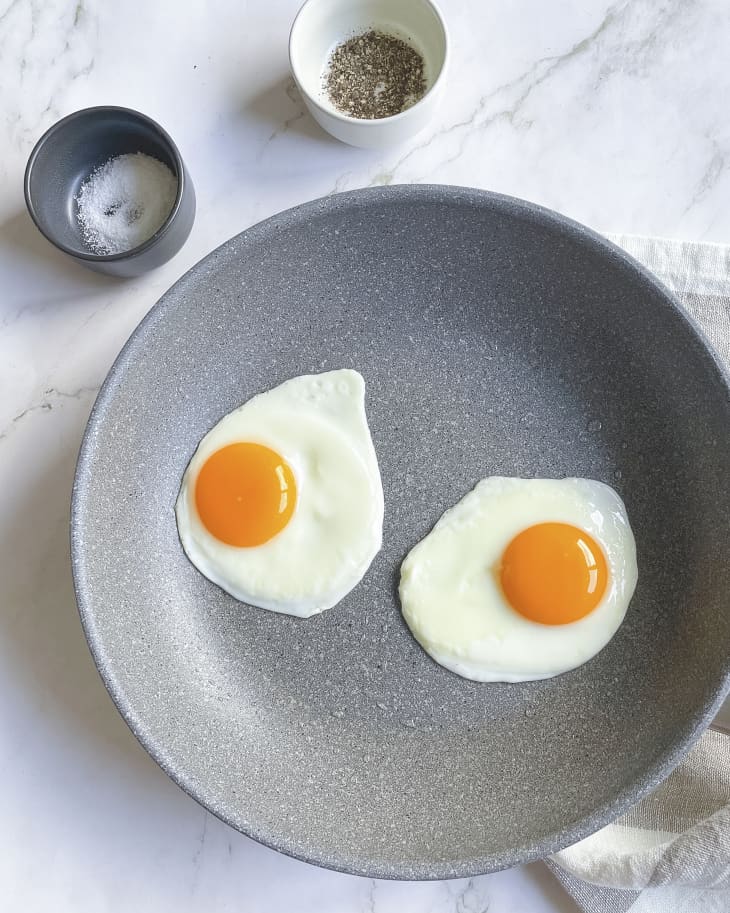 Sunny-side-up eggs keep the morning blues away. (Tara Holland/TNS)