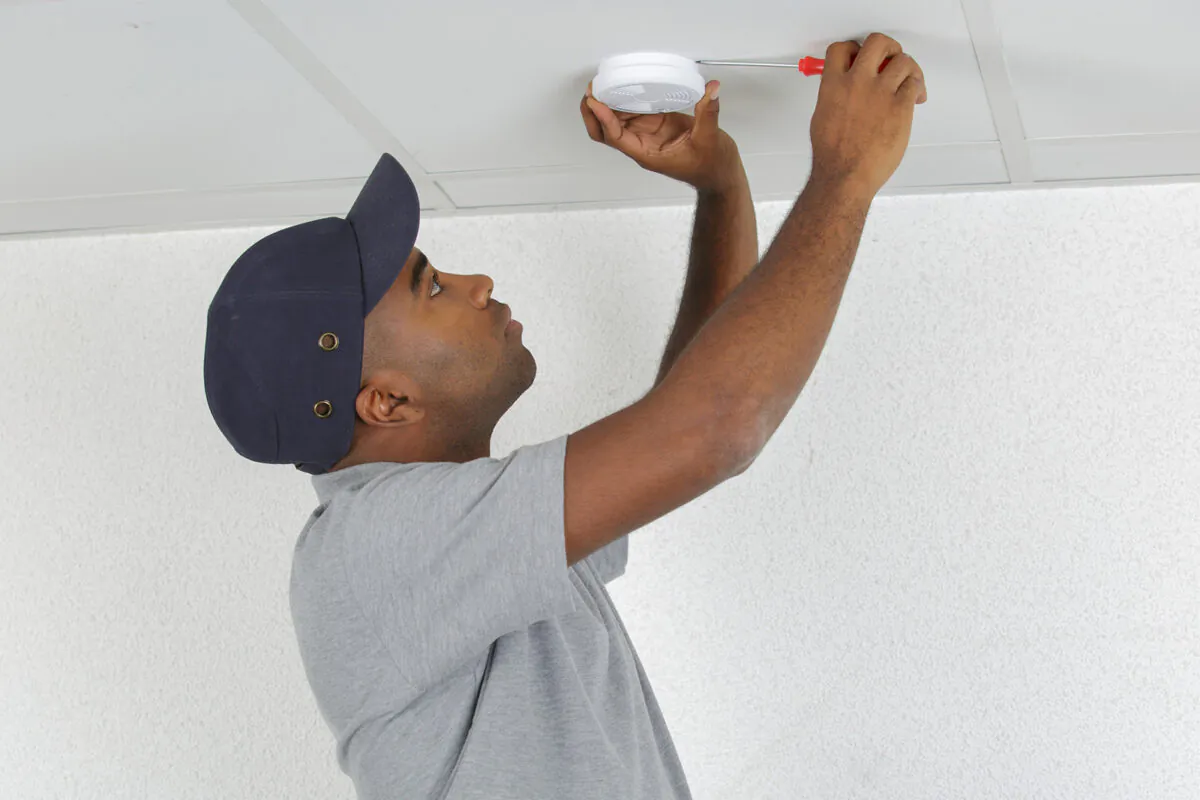 Test smoke alarms on a regular basis, and replace them after 10 years. (Dreamstime/TNS)