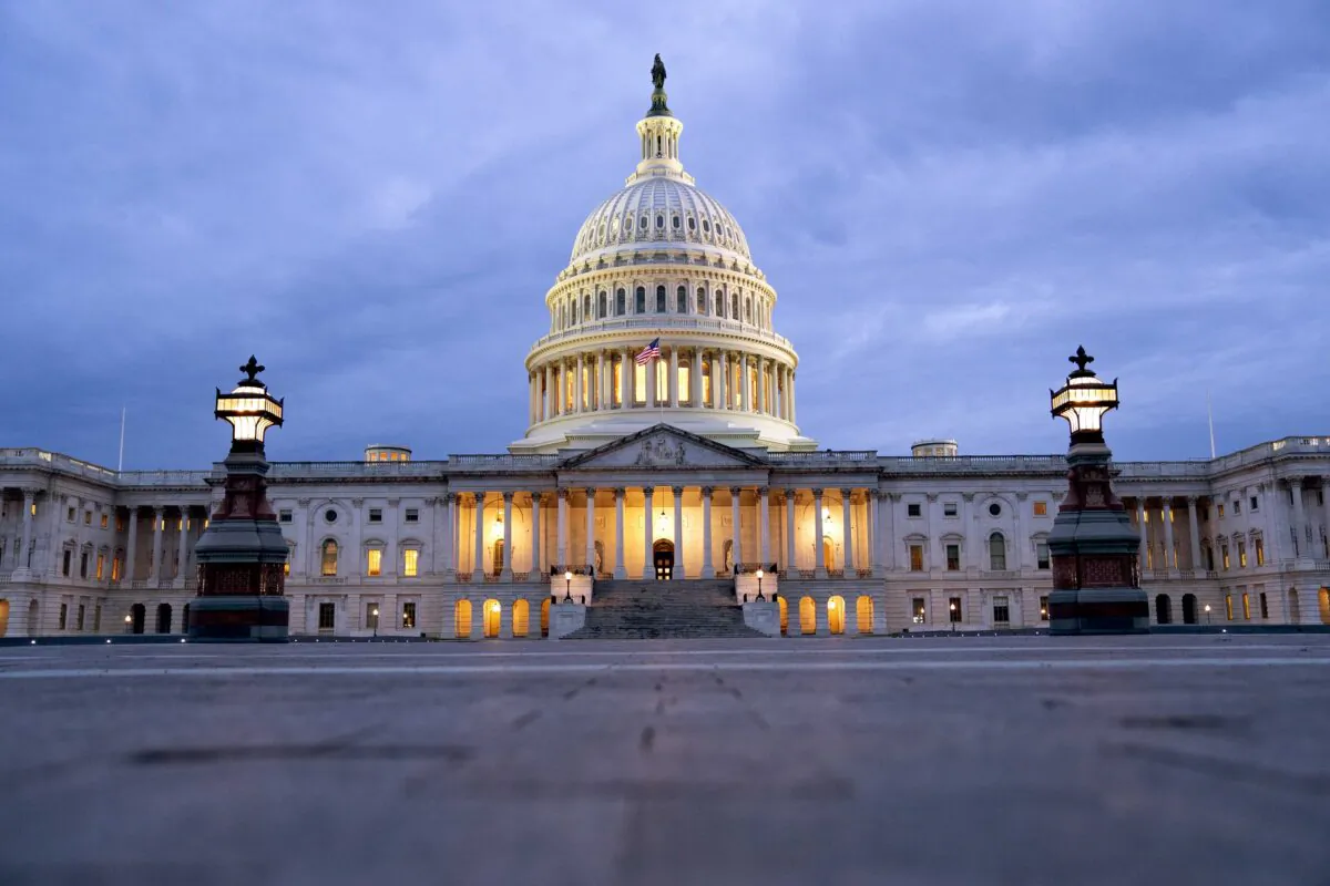 The U.S. Capitol in Washington on April 29, 2021. (Stefani Reynolds/Getty Images)