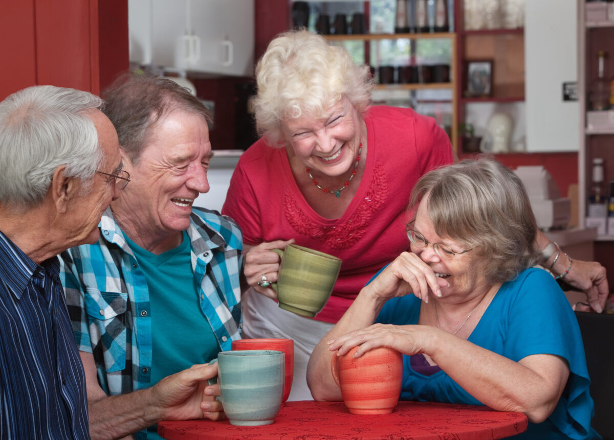 Socializing Gives Older Adults a Cognitive Boost