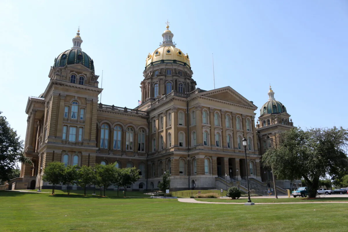 The Iowa State Capitol, in this file photo. (Melanie Sun/The Epoch Times)