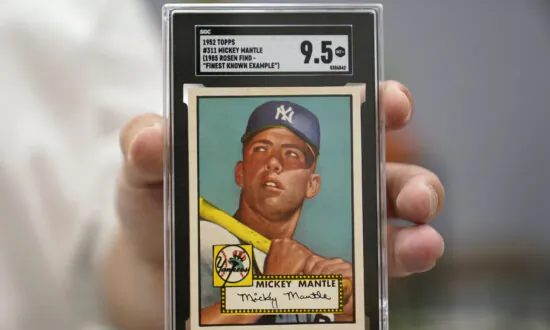 Mickey Mantle Baseball Card Sold for Record $12.6 Million