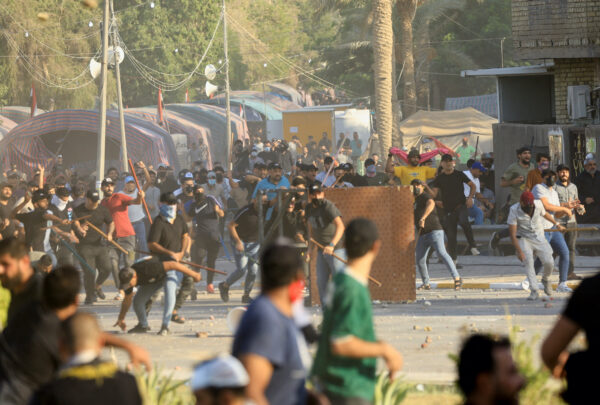 sadr protest