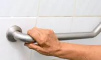 Install a Shelf Grab Bar