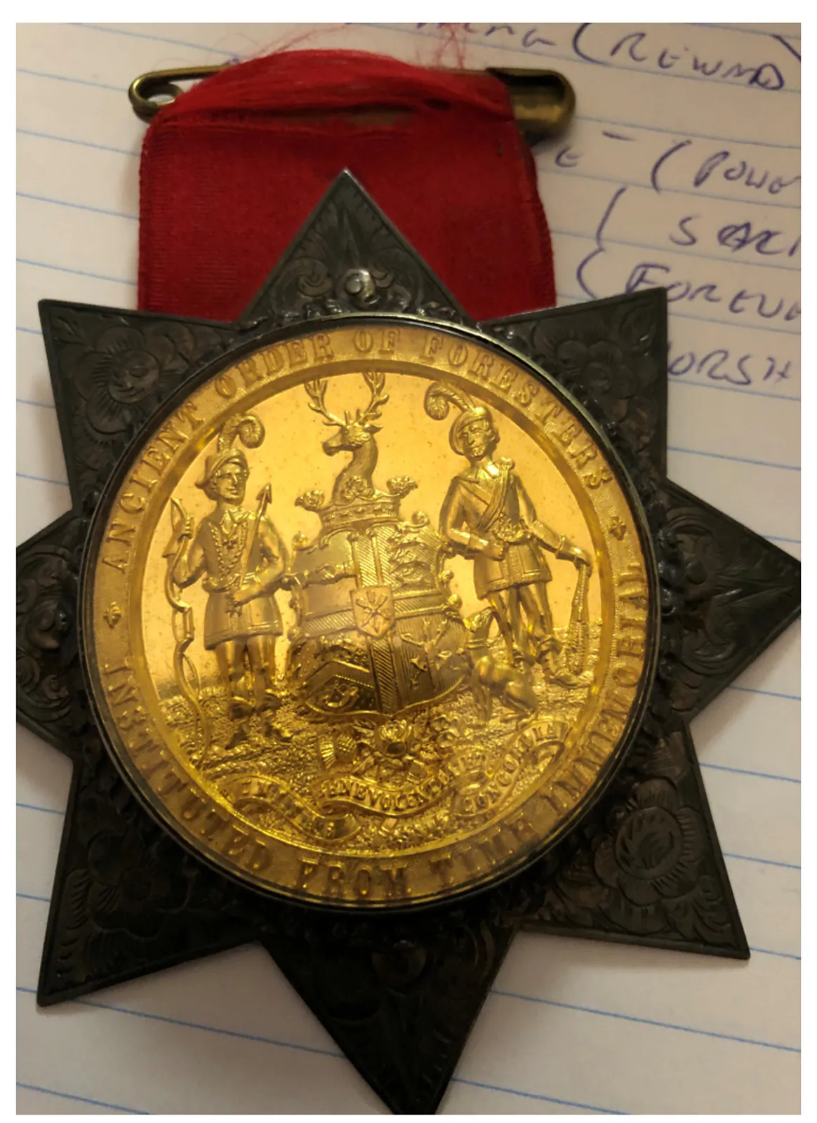 Is this star-shaped medal a stellar find? (Reader submitted/TNS)