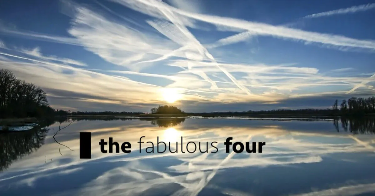 "The fabulous four" documentary on EpochTV. (Screenshot via The Epoch Times)