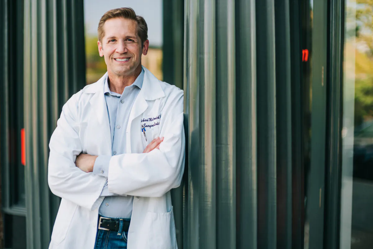 Rich McCormick is an emergency medicine physician running for Congress in Georgia. (Courtesy of Rich McCormick.)