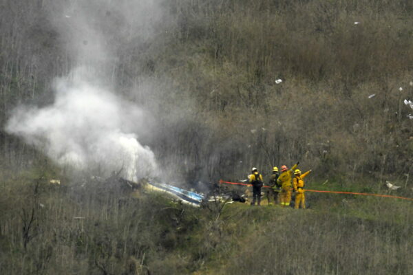 Kobe Bryant crash site