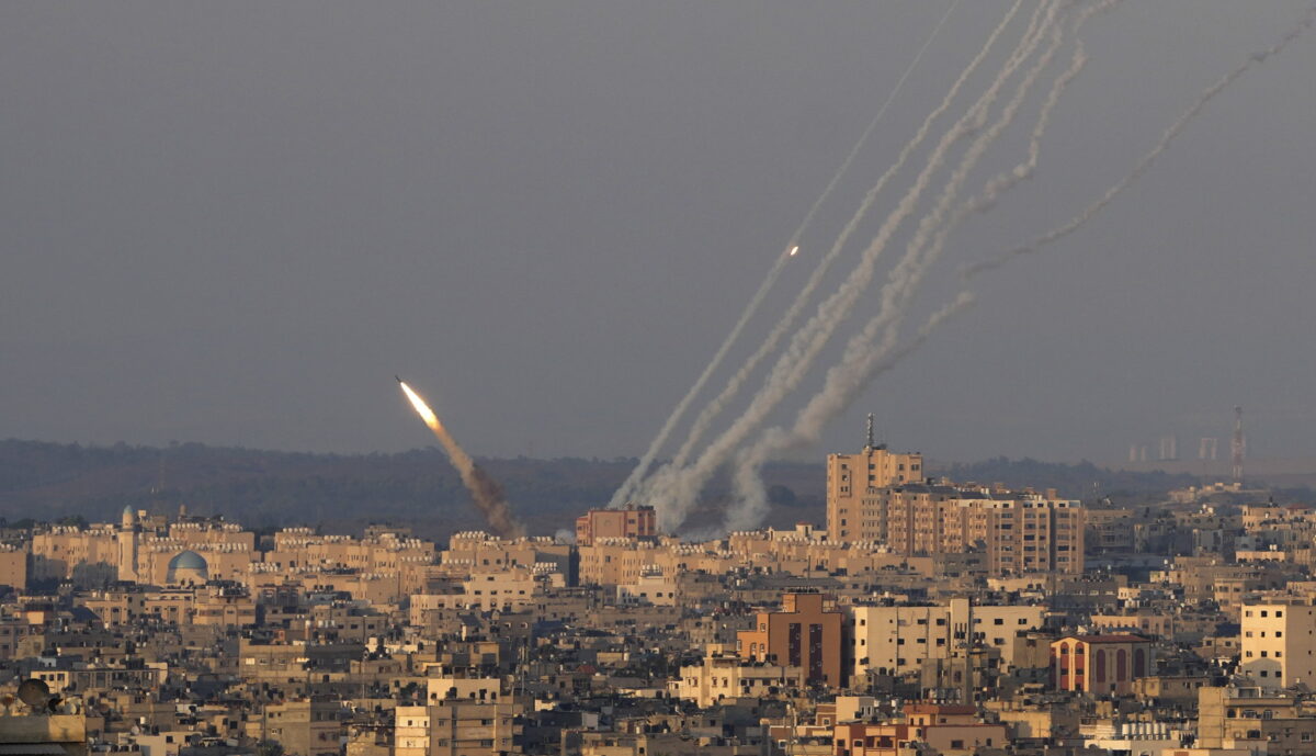 NextImg:Israel's Defense Force Conducting Strikes in Response to Rockets Fired From Gaza