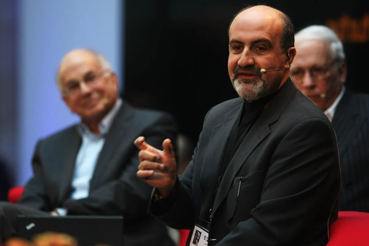 Nassim Taleb attends the Digital Life Design conference in Munich, Germany, on Jan. 27, 2009. (Sean Gallup/Getty Images for Burda Media)