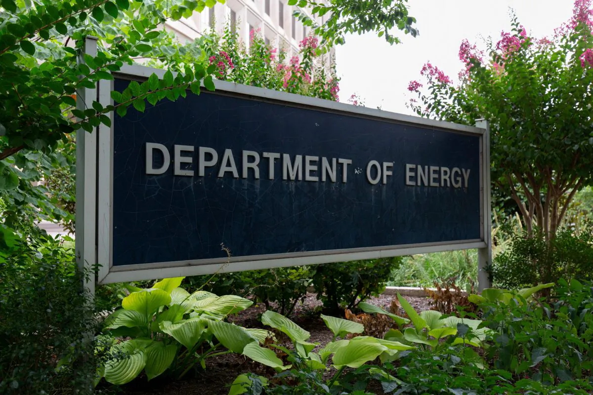 The U.S. Department of Energy building is seen in Washington, D.C., on July 22, 2019. Alastair Pike/AFP via Getty Images)