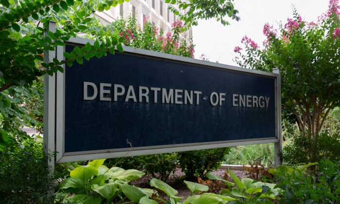 The U.S. Department of Energy building is seen in Washington, D.C., on July 22, 2019. Alastair Pike/AFP via Getty Images)