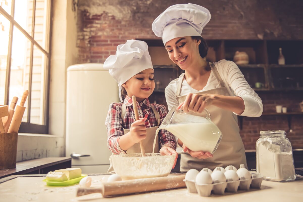 Slightly sour milk can still be used for baking. (VGstockstudio/Shutterstock)