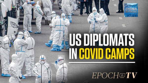 US Ambassador Lines Up for COVID-19 Testing