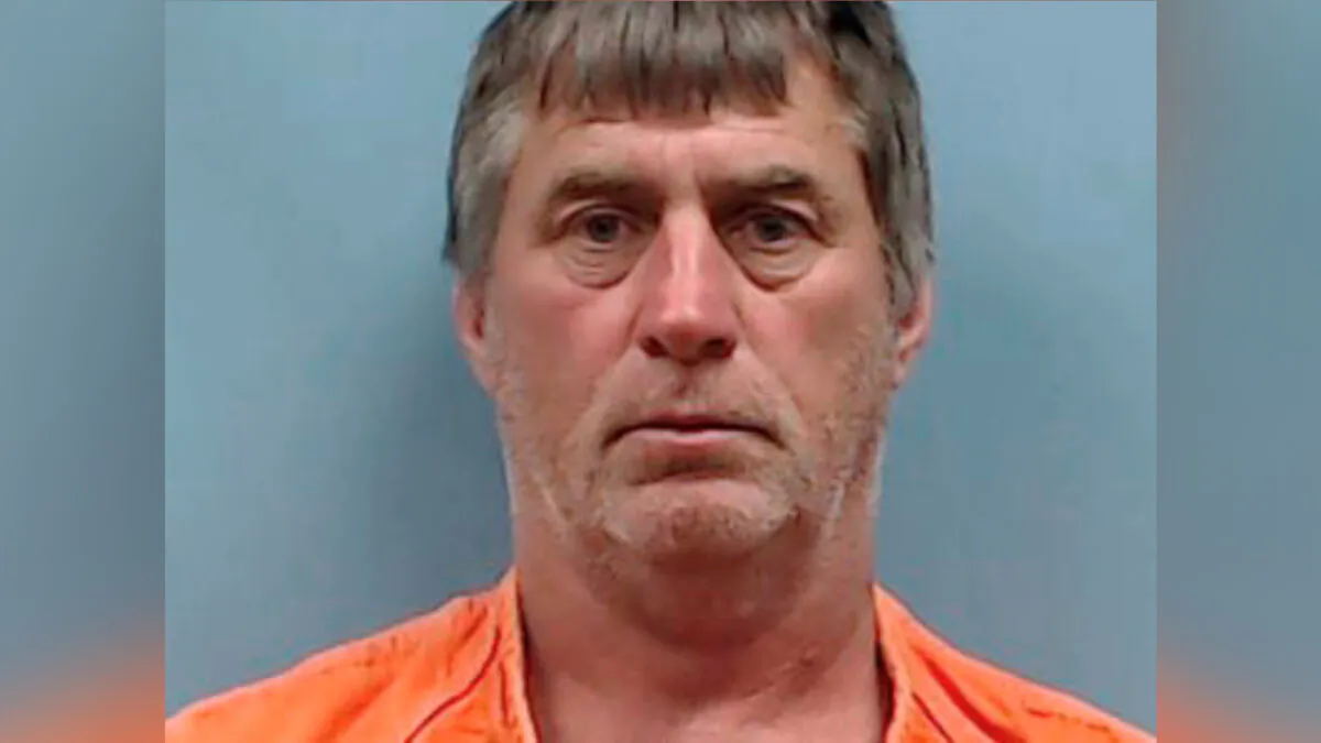 Barry Walker in a mugshot, provided by the Pike County, Arkansas Jail, on June 9, 2022. (Pike County, Arkansas Jail via AP)