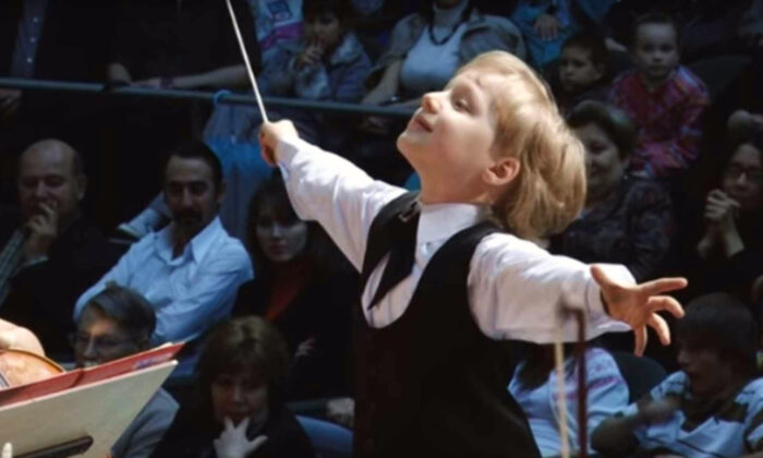 Edward Yudenich, 8 Years Old, Conducts Liszt's 'Les Preludes'