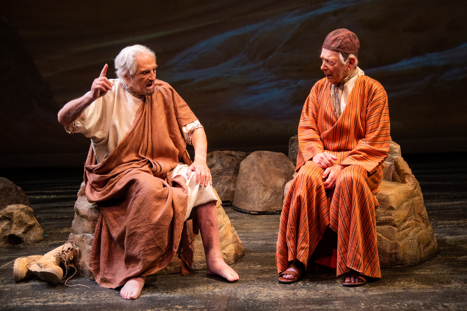 Theater Review: 'Two Jews, Talking': The More Things Change— - Vimarsana News