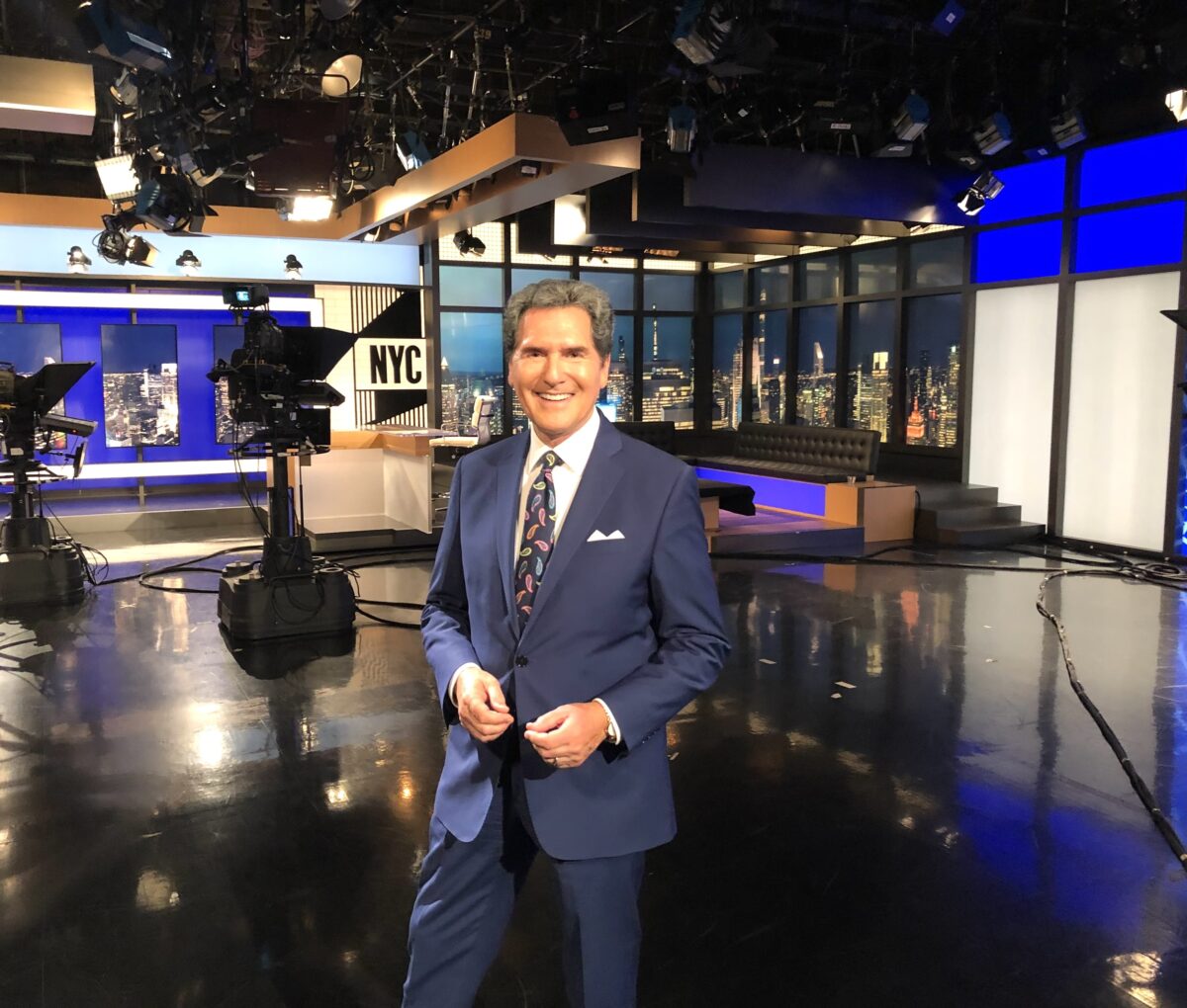 New York television news icon Ernie Anastos will be the host of "Positively America with Ernie Anastos" this fall. (Courtesy of Ernie Anastos)