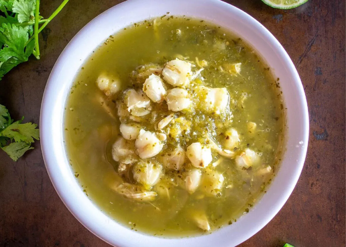 Pozole Verde. (Courtesy of Mexican Please)