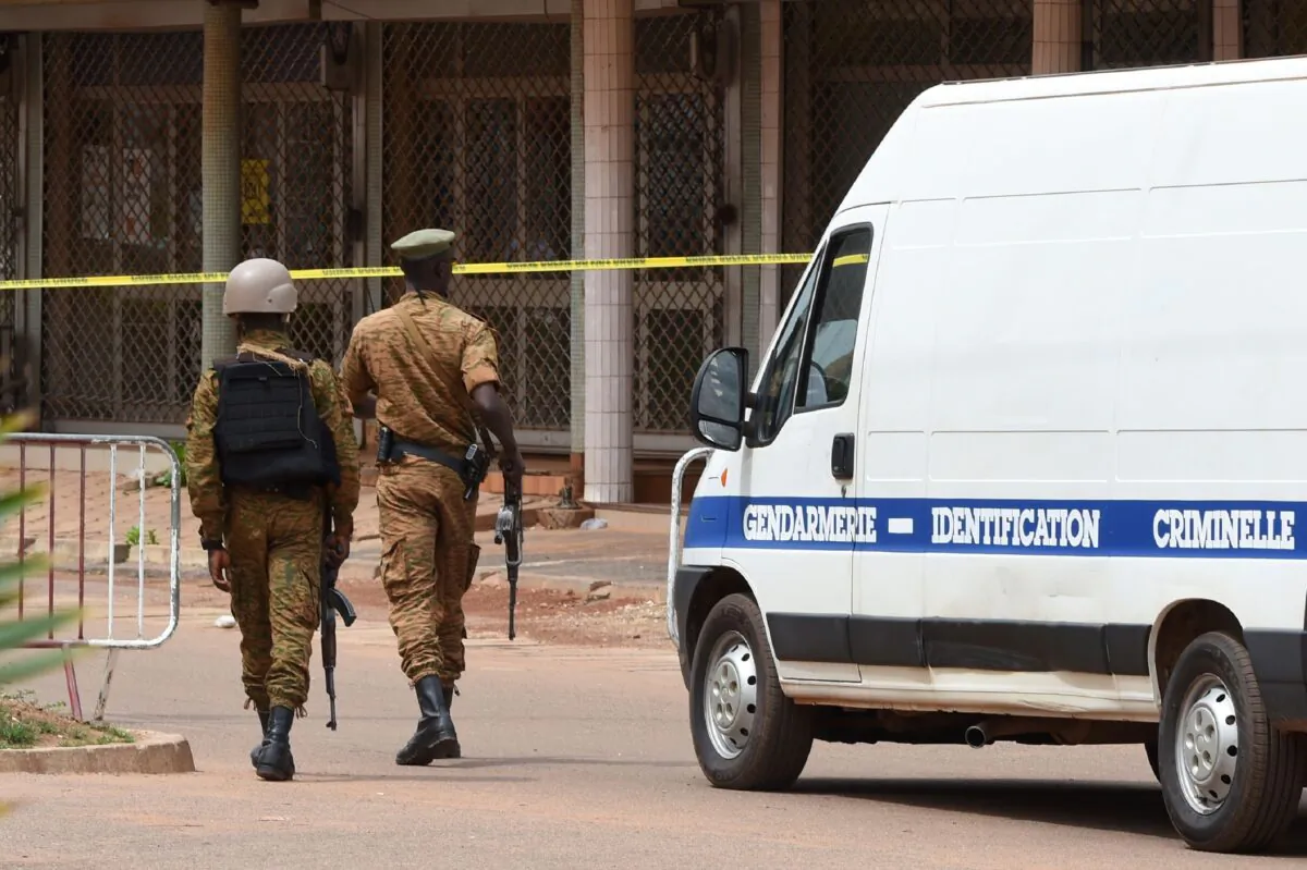 Security personnel in Ouagadougou, Burkina Faso, in file photo. (Sia Kambou/AFP via Getty Images)
