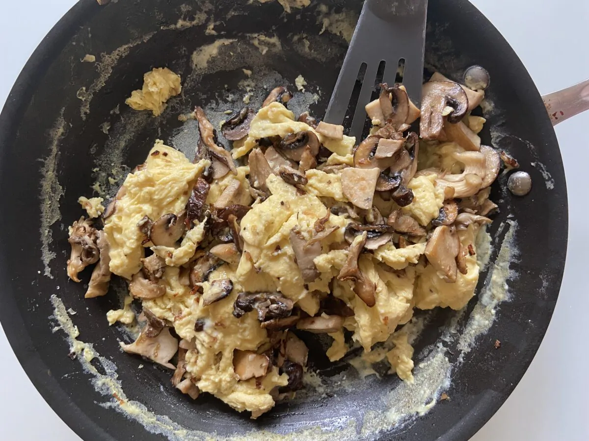 This dish is especially tasty when mushrooms are at their peak of freshness. (JeanMarie Brownson/TNS)