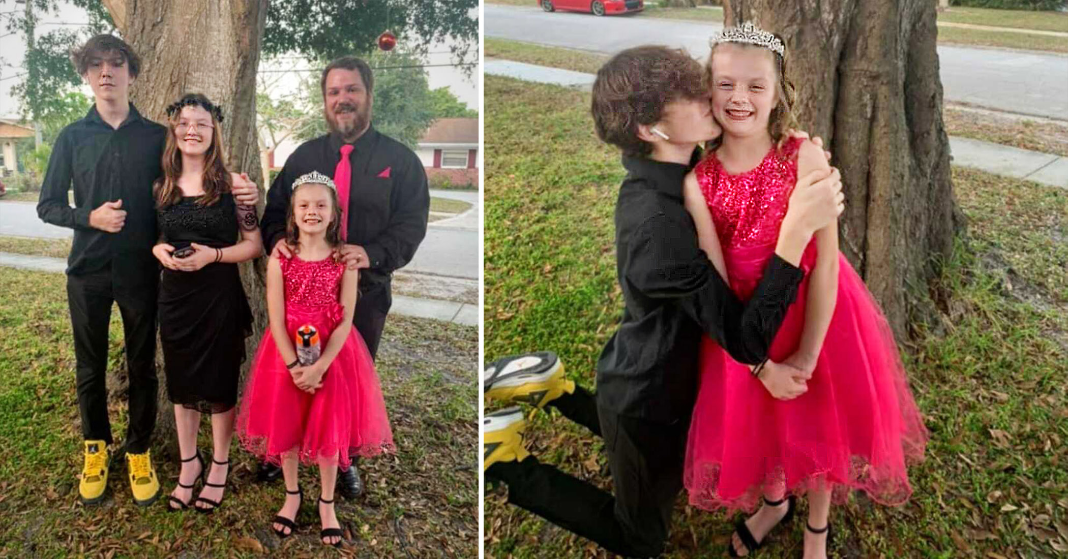 ‘An Outstanding Young Man’ Teen Escorts His Sisters to DaddyDaughter