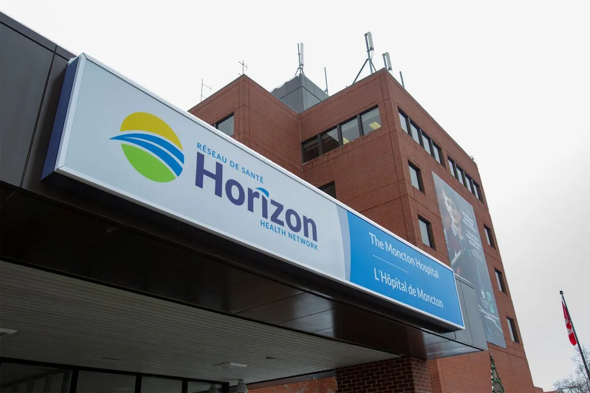 The Moncton Hospital is shown in Moncton, New Brunswick on Jan. 14, 2022. (The Canadian Press/Ron Ward)