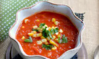 A Sheet Pan Soup to Bridge the Seasons