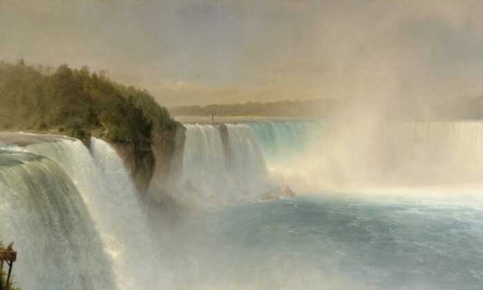 Frederic Edwin Church Captures the Pounding Presence of Niagara Falls ...