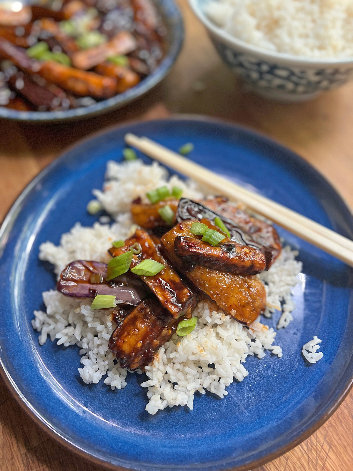 "Fish-fragrant" eggplant