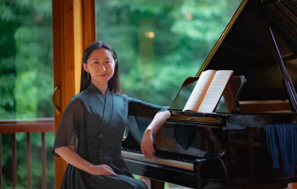 Shen Yun composer and pianist Qin Yuan arranged the commissioned piece for the sixth NTD International Piano Competition. (Courtesy of Qin Yuan)