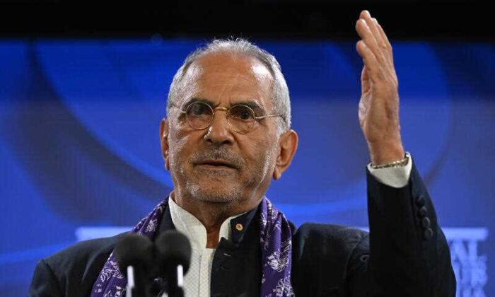 Timor-Leste President José Ramos-Horta at the National Press Club in Canberra, Wednesday, September 7, 2022. Mr Ramos-Horta is in Australia on a 5 day official visit. (AAP Image/Mick Tsikas)