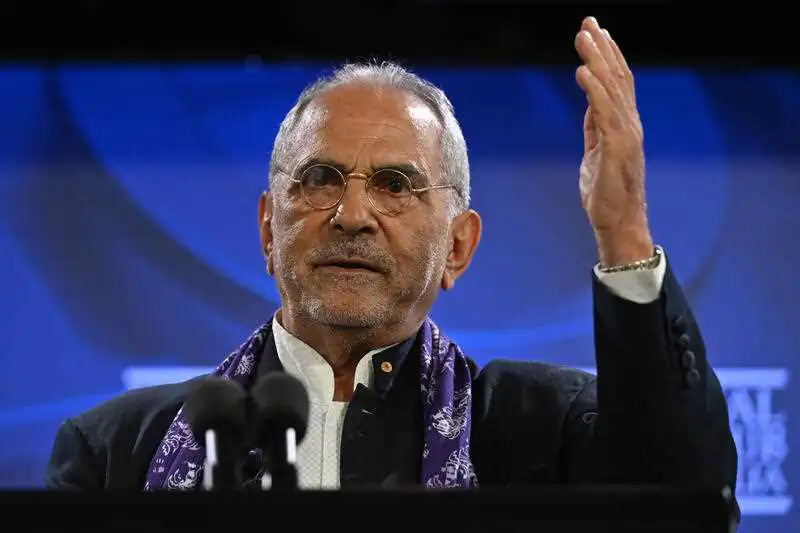 Timor-Leste President José Ramos-Horta at the National Press Club in Canberra, Wednesday, September 7, 2022. Mr Ramos-Horta is in Australia on a 5 day official visit. (AAP Image/Mick Tsikas)