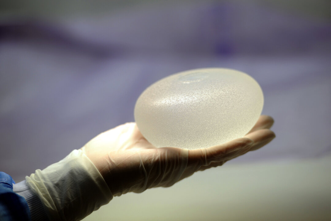 Silicone breast implants in a file photo. (Miguel Medina/AFP via Getty Images)