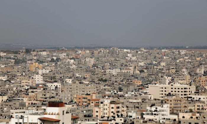 The Gaza city on May 29, 2022. (Mohammed Salem/Reuters)