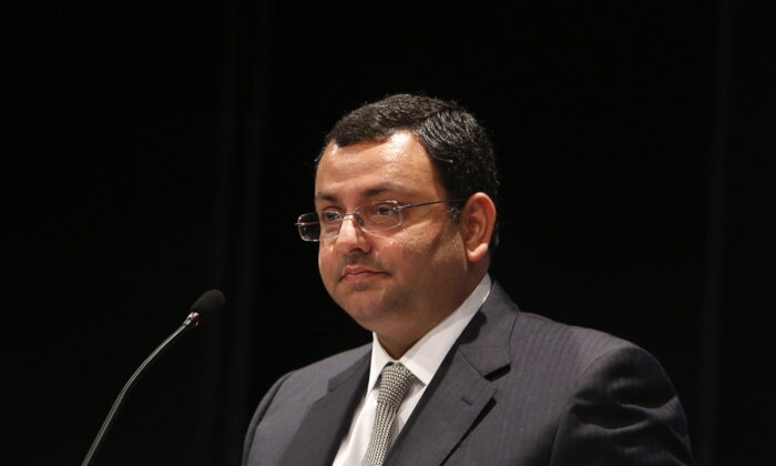Tata Group Chairman Cyrus Mistry speaks to shareholders during the Tata Consultancy Services (TCS) annual general meeting in Mumbai, India, on June 28, 2013. (Vivek Prakash/Reuters)