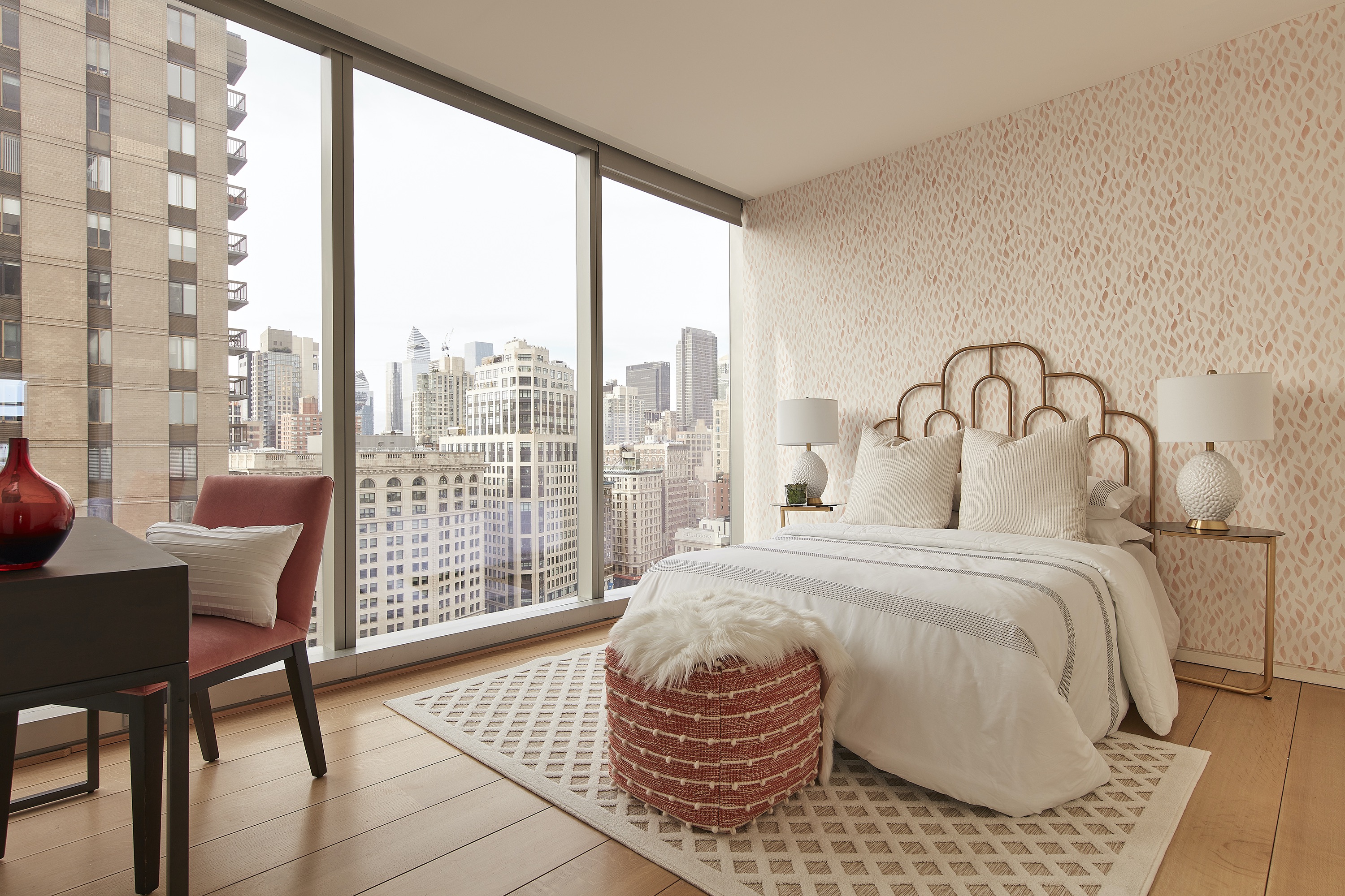 wallpaper in a bedroom