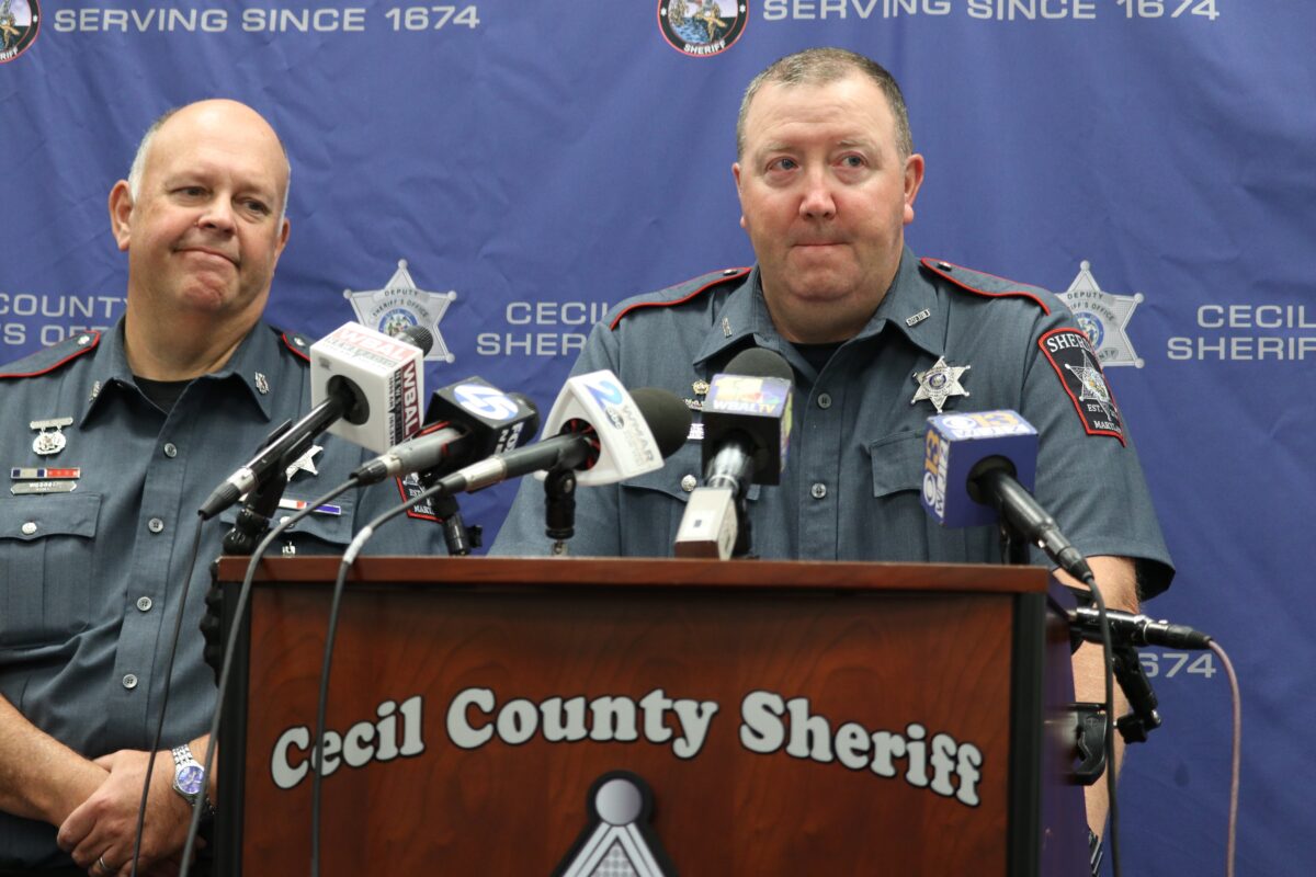Cecil County Sheriff Scott Adams 