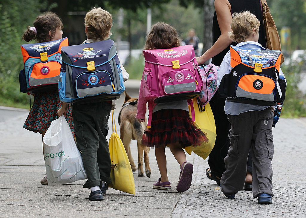 "Most kids don't achieve the 60 minutes per day of physical activity that they're recommended to get," says Robin DeWeese. "Active commuting to school is one way to get more of that activity." (Photo by Andreas Rentz/Getty Images)
